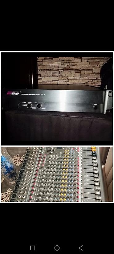 korg mikro: OSəhnə və tədbirlər üçün peşəkar səs paketi - Mikser: Behringer — 1