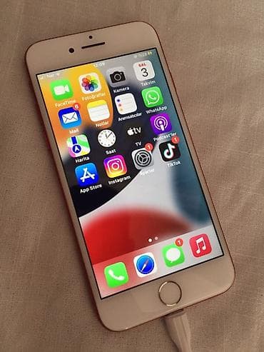 IPhone 7, 128 GB, Qırmızı, Barmaq izi — 2