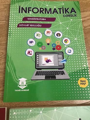 informatika kitabı: Kitablar yeni kimidi her biri 6 manatgografiyadan konspektler her — 1