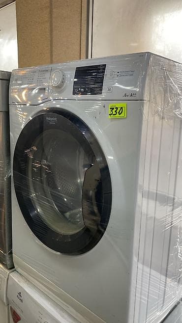 elektrik sobalari: Paltaryuyan maşın Hotpoint Ariston, 6 kq, Avtomat, Qurutmasız — 1