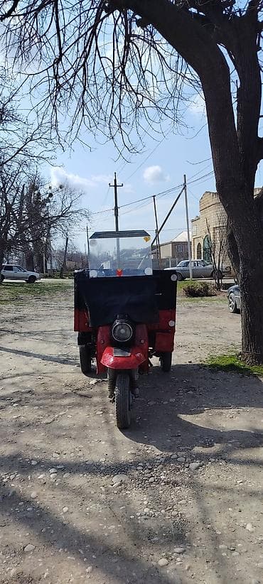 kvadratsikl satisi: Yükdaşıma üçün üçtəkərli motoqoşqu - Korpus: metal yük platforması — 3