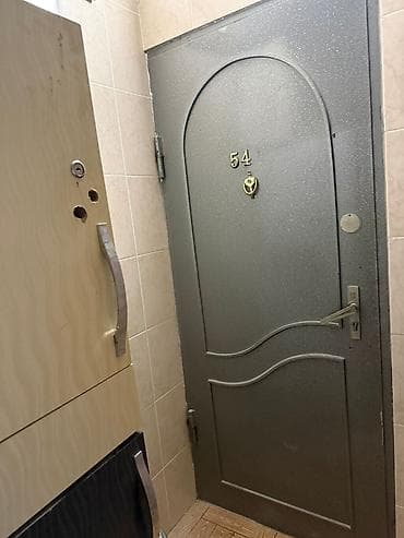 Metall giriş qapısı – model 54 - Material: qalın metal konstruksiya