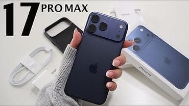 redmi note 7: IPhone 17 Pro Max, 256 GB, Mavi, Face ID — 1