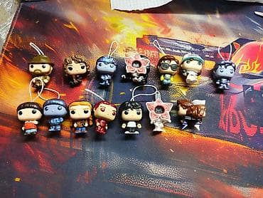 Məhsul: Funko Pop üslubunda mini fiqur asqıları dəsti Təsvir: - Pop