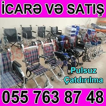 İcarə və satış – əlil arabaları və reabilitasiya kresloları • Geniş