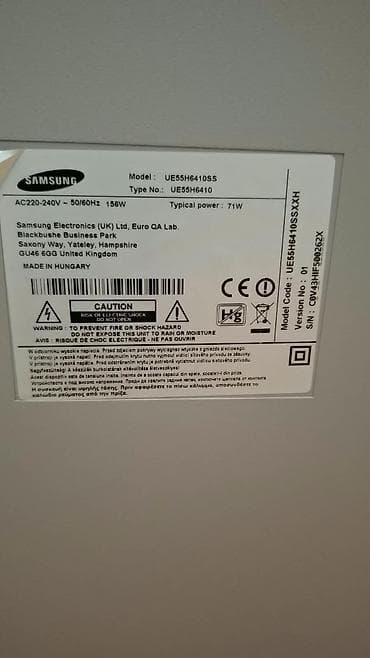 iphone 8 pkus: Samsung UE55H6410SS 55" Smart LED TV - Ekran: 55 düym (138 sm), LED — 4