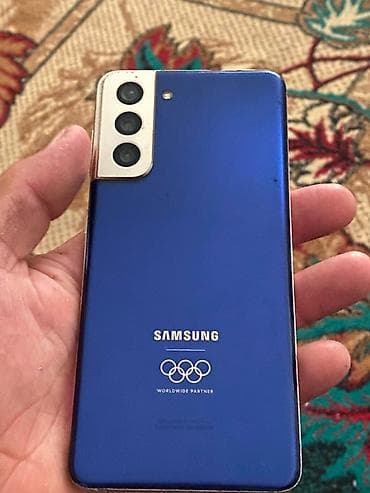 samsung fold 4: Samsung Galaxy S21 5G, 256 GB, rəng - Göy, Barmaq izi — 2