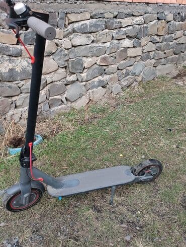 elektrikli scooter qiymetleri: Elektrikli skuter - Rəng: tünd boz/qara - Ön və arxa təkərli, arxa — 2