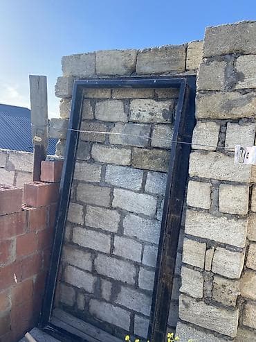 demir cener: Dəmir giriş qapısı və qutu (çərçivə) dəsti - Material: qalın — 2