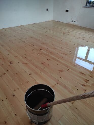 ikinci əl qapi: Pol parket cilalama — 10