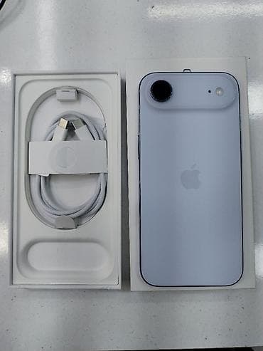 IPhone Air, 256 GB, Sierra Blue, Face ID, Simsiz şarj, Sənədlərlə
