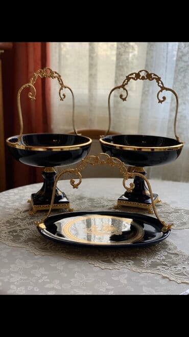 Mətbəx aksesuarları: La skala italiya istehsalı 3lü qab -700 azn 
Endirim mümkündür — 1