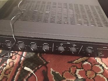 Profesional səs gücləndiricisi / mikser-amplifier - 5 giriş kanalı