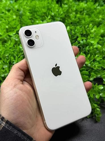 telefon kabrosu: IPhone 11, 256 GB, Ağ, Zəmanət, Simsiz şarj, Face ID — 2