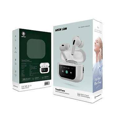 mikrofon bluetooth: Kateqoriya: Qulaqlıqlar Brend: Green Lion Model: Touch Tone Lite ANC — 1