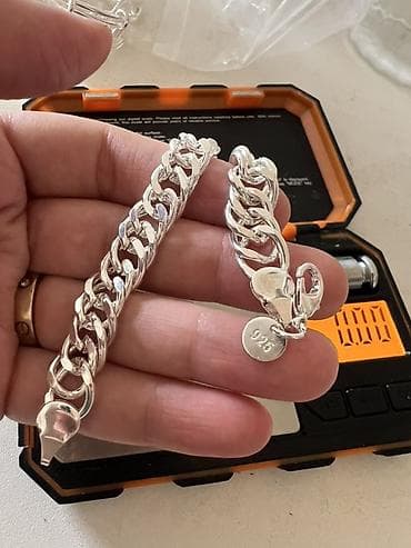 Наручные часы: Браслет, Серебро, 30 г — 2