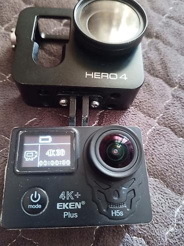 buds plus: EKEN H5s Plus Action Kamera – 4K+ idman və səyahət çəkilişləri üçün — 8