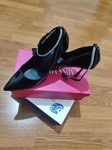 Tuflilər: Qara laklı qadın klassik tuflisi - Model: incə burunlu, stiletto — 3