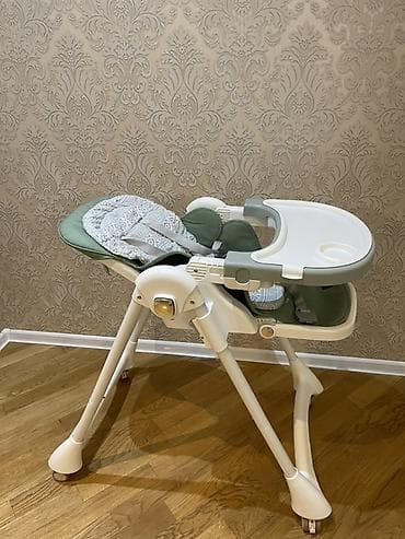 стул детский: Uşaq yemək stulu - Rahat və geniş oturacaq: yumşaq, naxışlı süngərli — 5