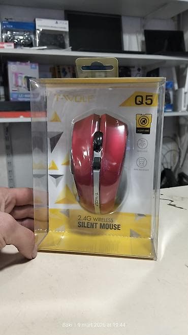 komputer kasası: T-WOLF Q5 2.4G Wireless Silent Mouse Xüsusiyyətlər: - Sakit klik — 1