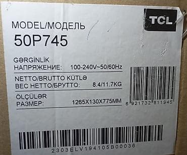 Televizorlar: İşlənmiş Televizor TCL LCD Ünvandan götürmə — 3