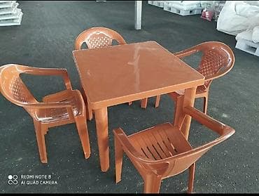 bağ ucun masa: Keyfiyətli və davamlı 4 nəfərlik masa oturCaq dəsti Şəhərdaxili — 2