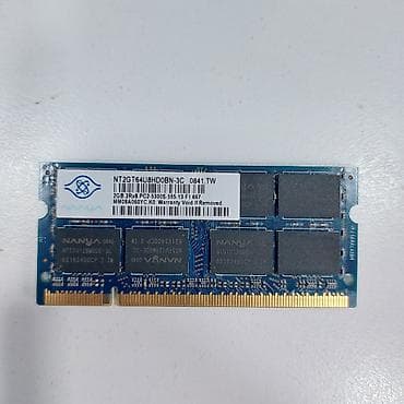 kompüter barter: Operativ Yaddaş "DDR2 2GB 667/800Mhz Sodimm" ⭐Ram DDR2 PC2 2GB 5300 — 3