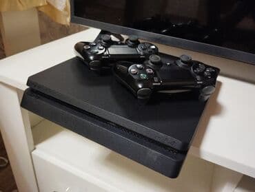 kabel 4: Sony PlayStation 4 Slim oyun konsolu paketi Komplekt: - PS4 Slim — 4