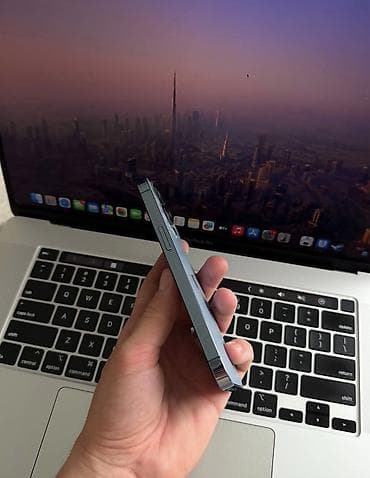 apple ipad 13: IPhone 13 Pro, 128 GB, Sierra Blue, Zəmanət, Simsiz şarj, Face ID — 3