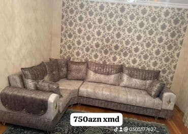 metbex ucun uqlavoy divanlar: Künc divan, Yeni, Parça, Ödənişli çatdırılma — 3