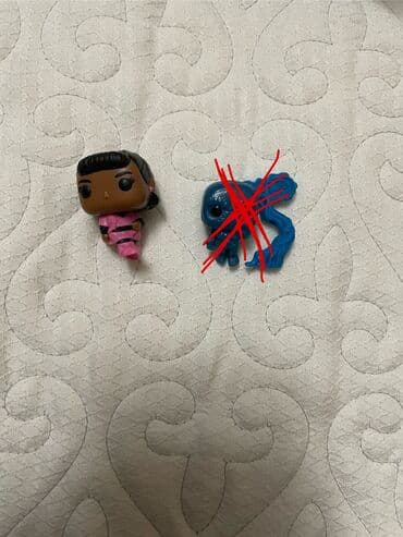 Lincoln: Kolleksiya üçün kiçik fiqurlar dəsti. - 2 ədəd vinil/qəlib oyuncağı — 1