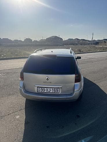 vito salon: Renault Megane II Grandtour (universal) – gümüşü rəng Nömrə: 99-XJ-169 — 9