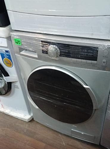 televi: Gümüş rəngli önyükləmə paltaryuyan maşın - Geniş ön şüşə qapı və — 1