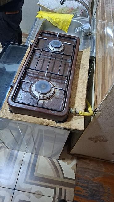 Qaz sobası 2 gözlü, İşlənmiş