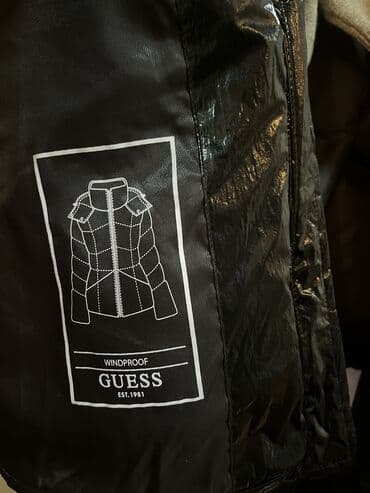 massimo dutti az: Guess parlaq kurtka Az geyilib heç bir defekti yoxdur teze kimidir S — 5