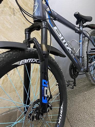 suktur: BMx R-ide dağ velosipedi - Çərçivə: BMx R-ide alüminium ərintisi, mat — 6