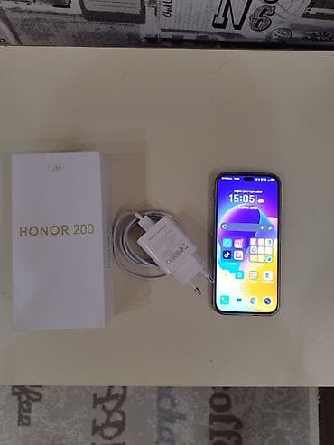 redmi not 12 pro plus: Honor 200 Lite, rəng - Mavi, İki sim kartlı — 1