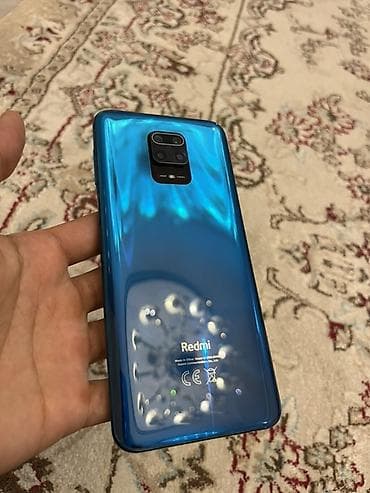Компьютеры, ноутбуки и планшеты: Redmi Note 9S, 128 ГБ, цвет - Голубой, Сенсорный, Отпечаток пальца, Face ID — 3