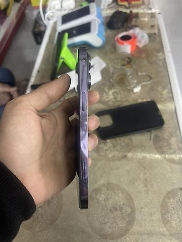 telefon naftalan: IPhone 14 Pro Max, 256 GB, Deep Purple, Face ID — 4