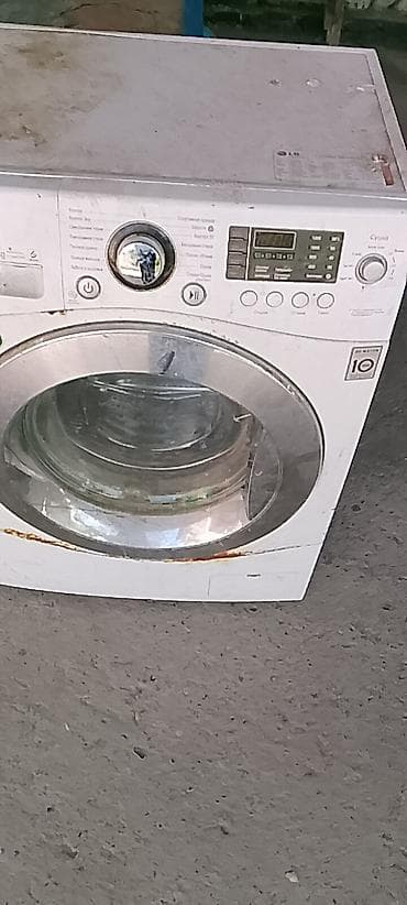 iwlenmiw qaz peci: Paltaryuyan maşın LG, 6 kq, İşlənmiş, Avtomat, Qurutma var — 7