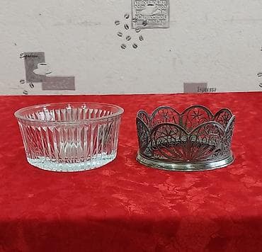 lala.fo posuda: Qənd qabı sovet istehsalı, yaxşı vəziyyətdədir. Materialı melxior — 7