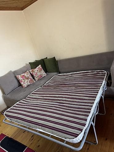 Divan və masa dəstləri: Künc divan dəsti – açılıb-yığılan mexanizmli - Forma: L-şəkilli künc — 4