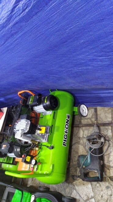 toxumaq ucun aletler: Kompressor pigeon-120 litr Argenal yeni keyfiyyətli təmiz mis sarğı — 1