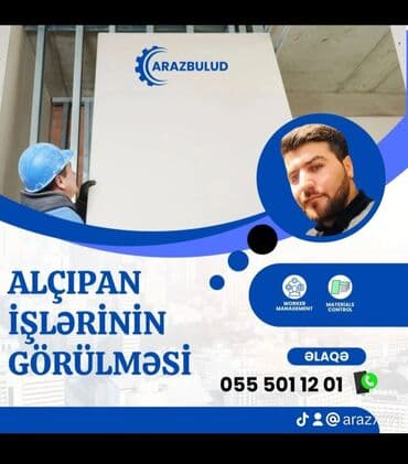 Другие стройуслуги: Alçıpan işlərinin görülməsi - Divar və arakəsmələrin yığılması - Asma at lalafo.az — 2 Другие стройуслуги: Alçıpan işlərinin görülməsi - Divar və arakəsmələrin yığılması - Asma — 2