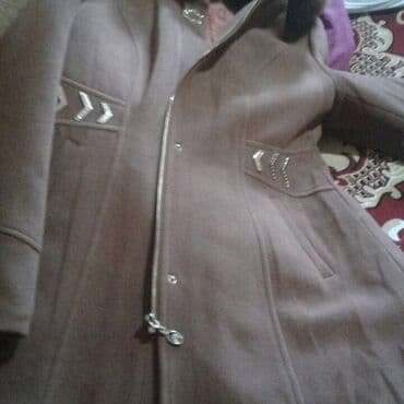 qadınlar üçün təbii dublyonkalar: Palto, S, rəng - Qəhvəyi — 1