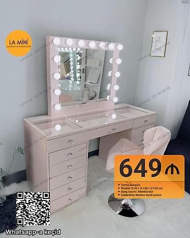 pc masa: Düz masa, Siyirməli, Şüşə, Kredit yoxdur — 1