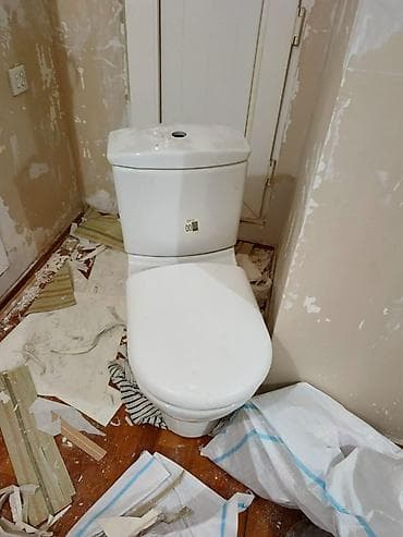 usaq unitaz: Vitra klozet – birgə baklı, döşəməyə quraşdırılan model - Material — 1