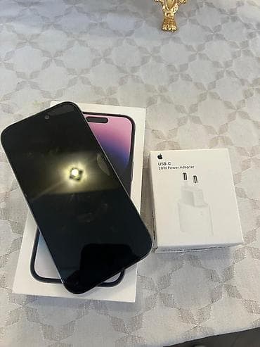 iphone 13 pro qiymet: IPhone 14 Pro, 128 GB, Deep Purple — 7