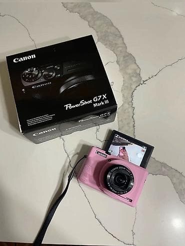 go pro camera: Canon PowerShot G7 X seriyası – Mark II və Mark III kompakt — 2