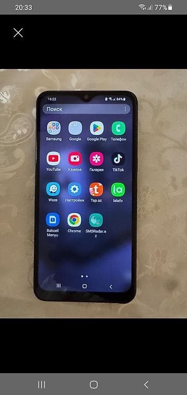 Samsung Galaxy A10s, 32 GB, rəng - Qara, Sensor, Barmaq izi, İki sim kartlı